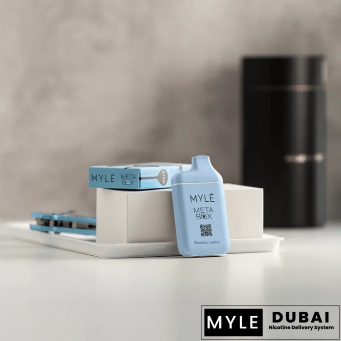 Myle Meta Box Blueberry lemon Disposable Device