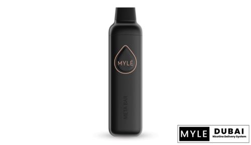 Myle Meta Bar Georgia Peach Disposable Device