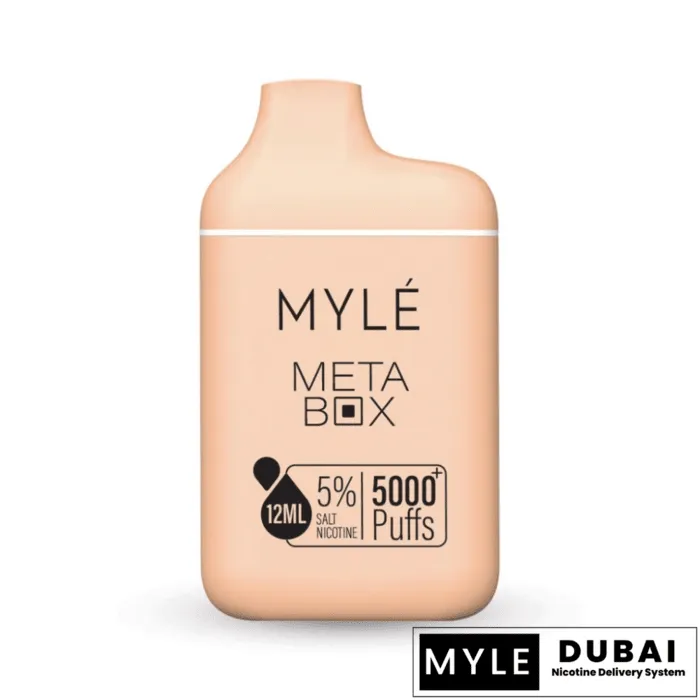 Myle Meta Box Georgia Peach Disposable Device