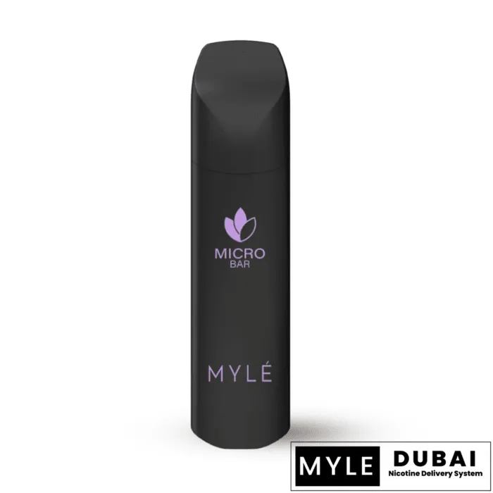 Myle Micro Bar Grape Mint Plant Based Disposable Device