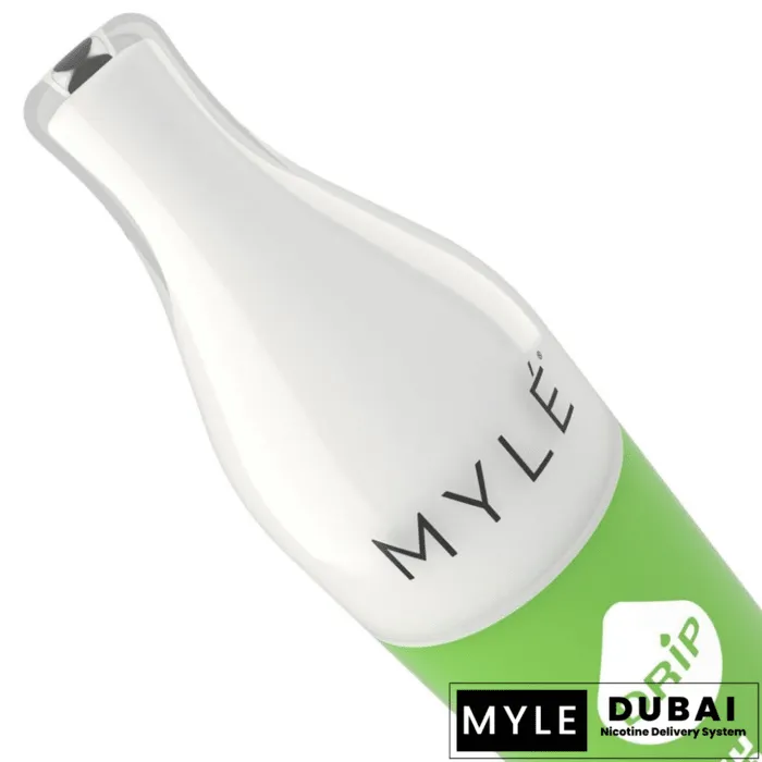 Myle Drip Green Apple Disposable Device