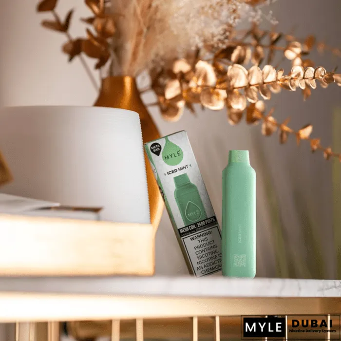 Myle Meta Bar Iced Mint Disposable Device