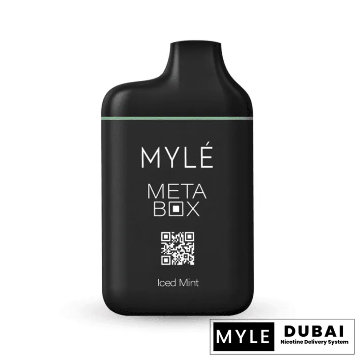 Myle Meta Box Iced Mint Disposable Device