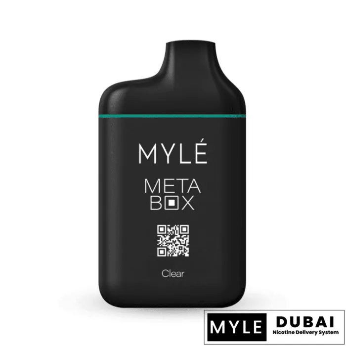 Myle Meta Box Clear Disposable Device