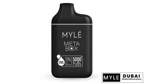 Myle Meta Box Platinum Tobacco Disposable Device