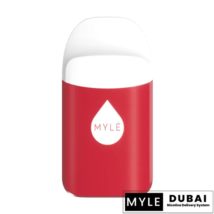 Myle Micro Red Apple Disposable Device