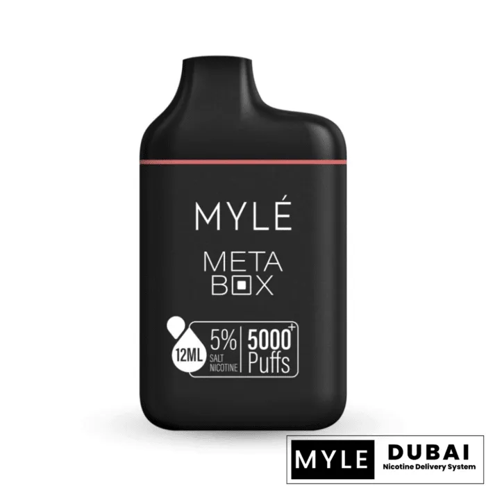 Myle Meta Box Strawberry Colada Disposable Device