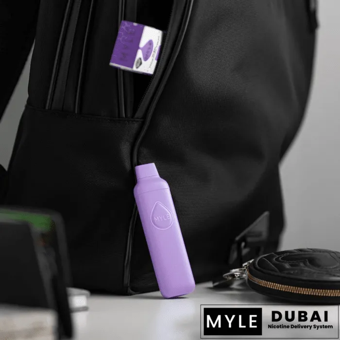 Myle Meta Bar White Grape Ice Disposable Device