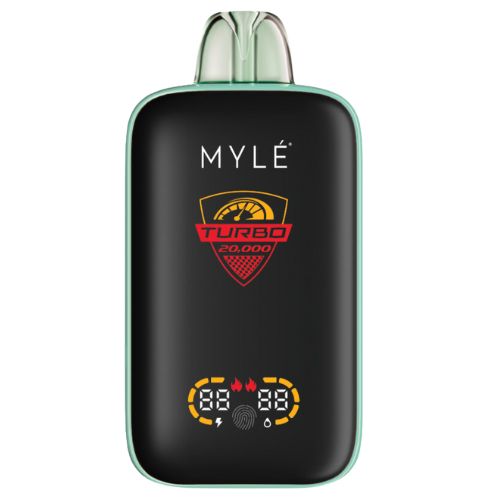 Myle Turbo Iced Mint 20000 Puffs Disposable Device