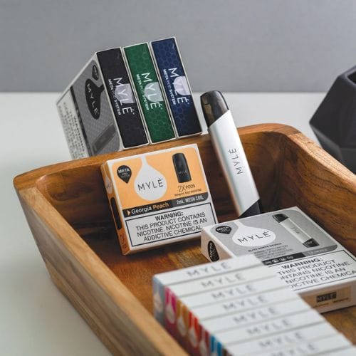 Myle Meta V5 Georgia Peach Pods 3 Myle Meta V5 Georgia Peach Pods - Image 3