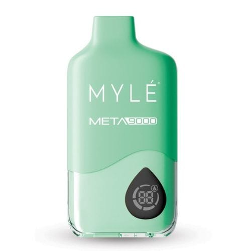 Lemon Mint Myle Meta 9000 Disposable Device 1 Lemon Mint Myle Meta 9000 Disposable Device