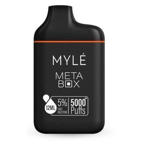 Myle Meta Box Orange Ice Disposable Device 1 Myle Meta Box Orange Ice Disposable Device