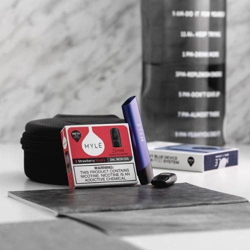 Myle Meta V5 Strawberry Slushy Pods 3 Myle Meta V5 Strawberry Slushy Pods - Image 3