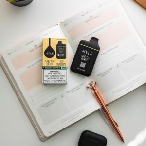 Myle Meta Box Lemon Mint Disposable Device dubai